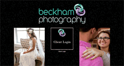 Desktop Screenshot of beckhamphoto.com